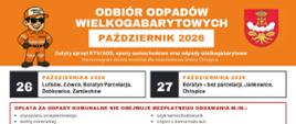 Przypomnienie: Mobilna zbiórka odpadów wielkogabarytowych – Październik 2026