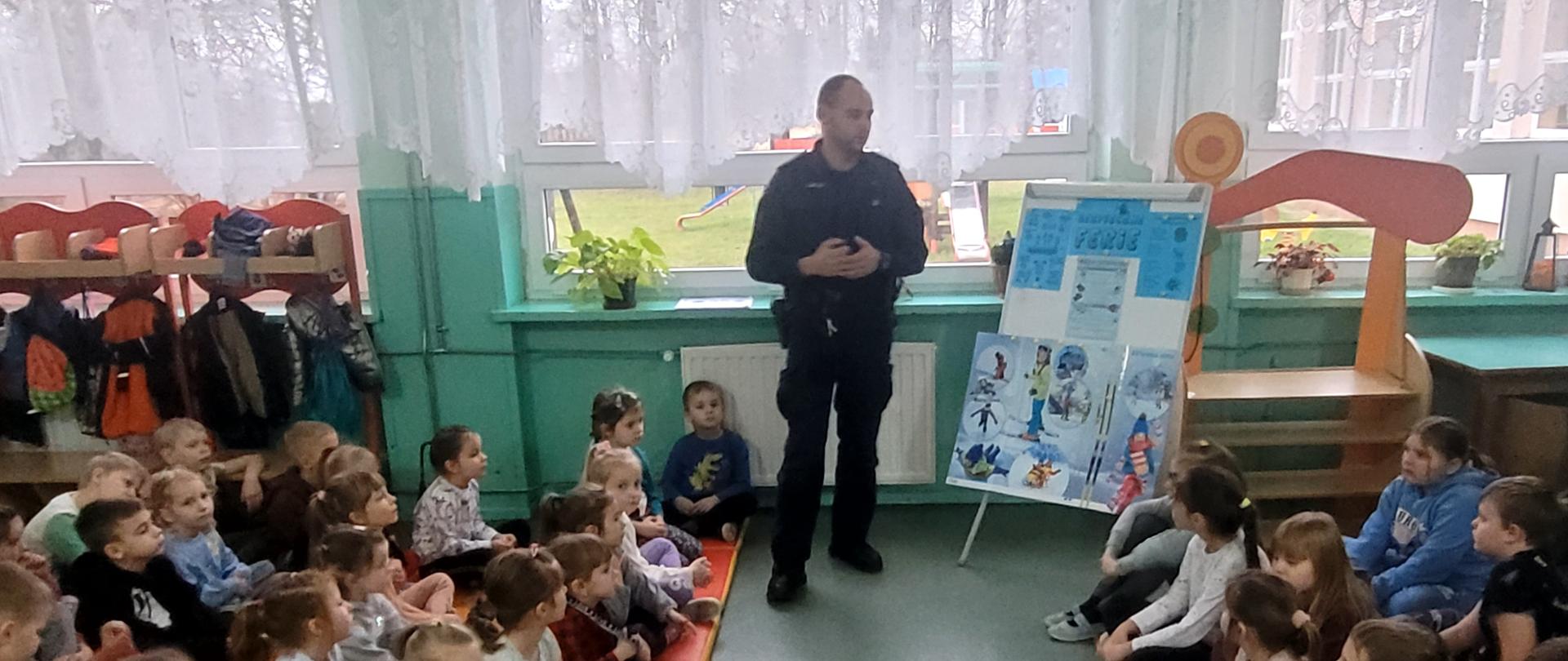 Bezpieczne ferie - spotkanie z policjantem