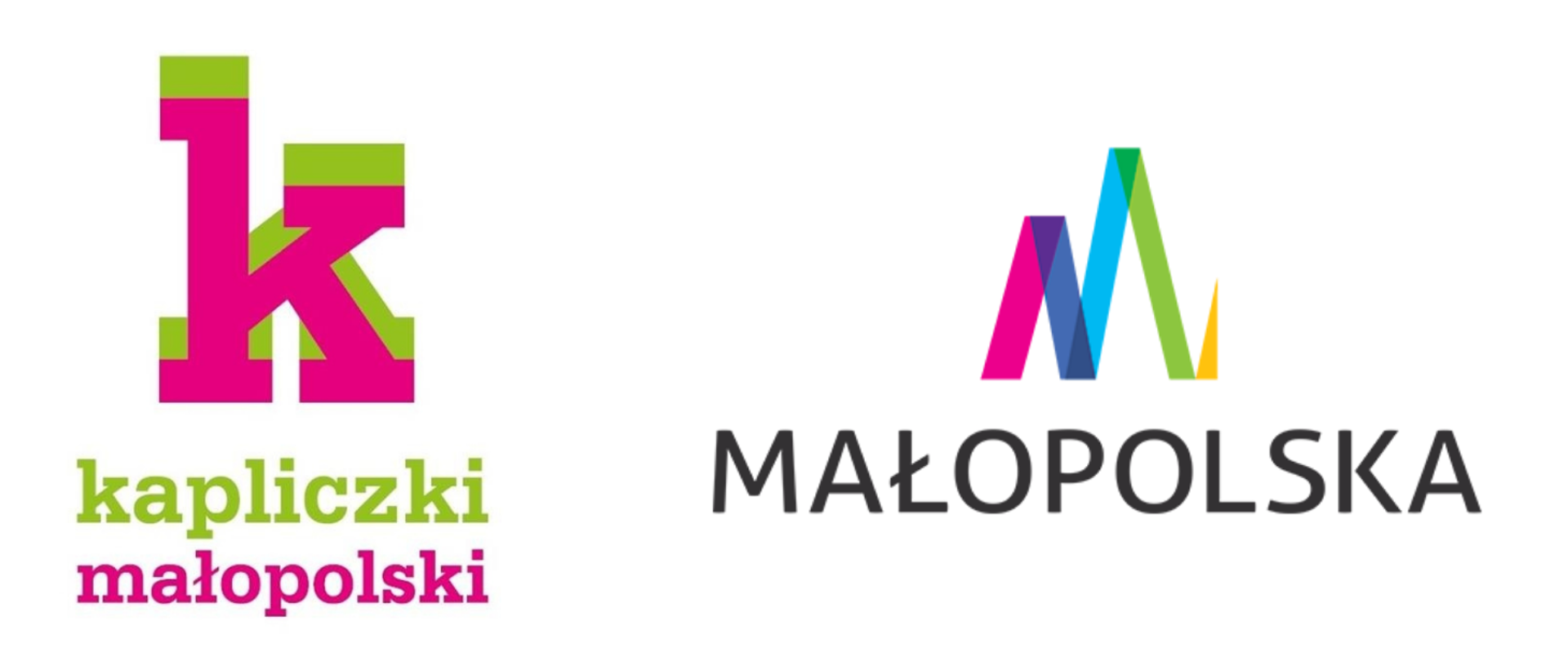 Logo programu "kapliczki małopolski" oraz Małopolski