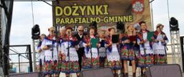 Część artystyczna Dożynek Parafialno-Gminnych Wierzbica 2024