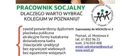 plakat pracownik socjalny
