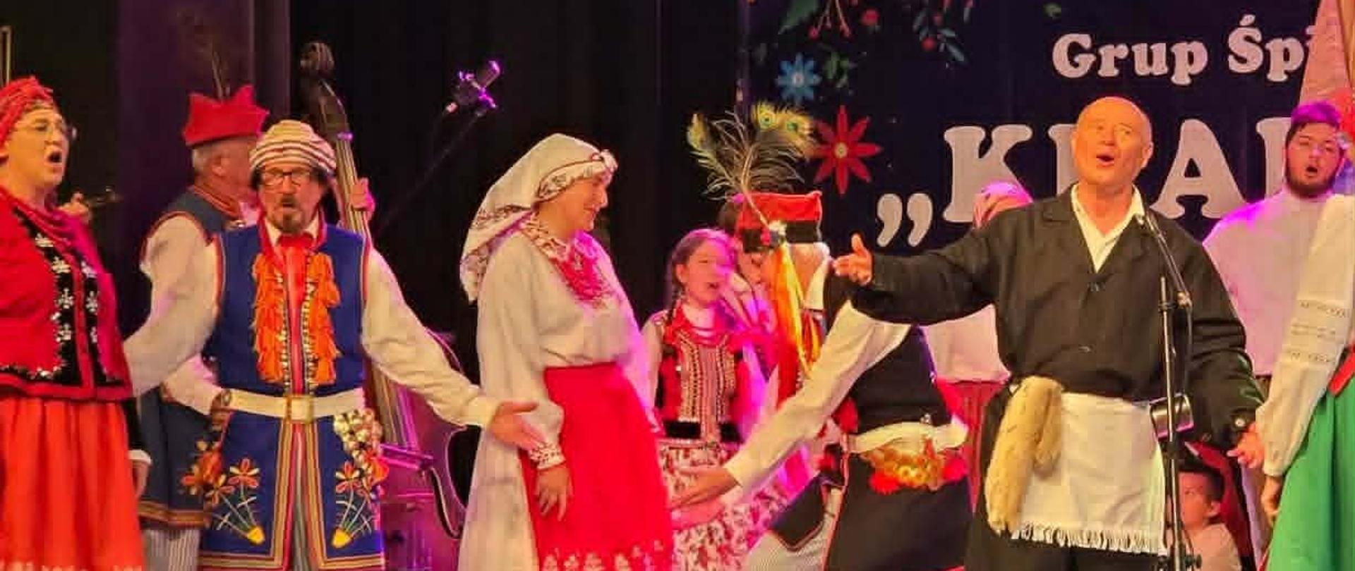 Występ „Powiślan” na „Krakowskim Wianku”