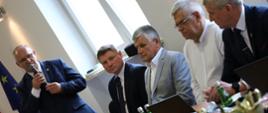 Przemawia Starosta Hajnowski Andrzej Skiepko