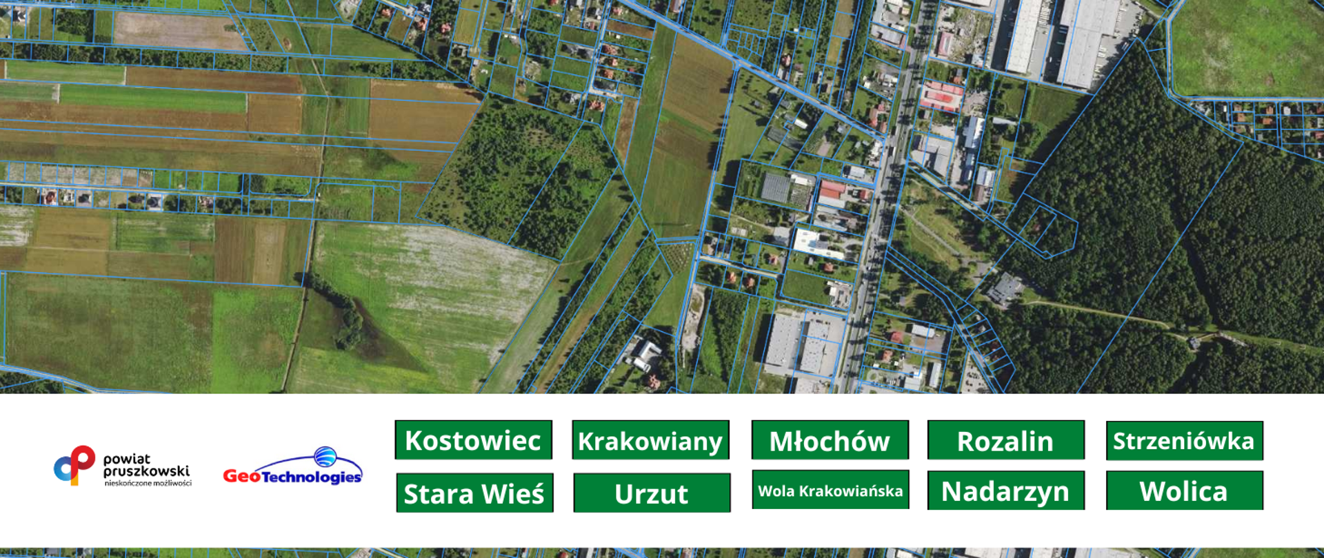 Grafika ewidencja gruntów i budynków