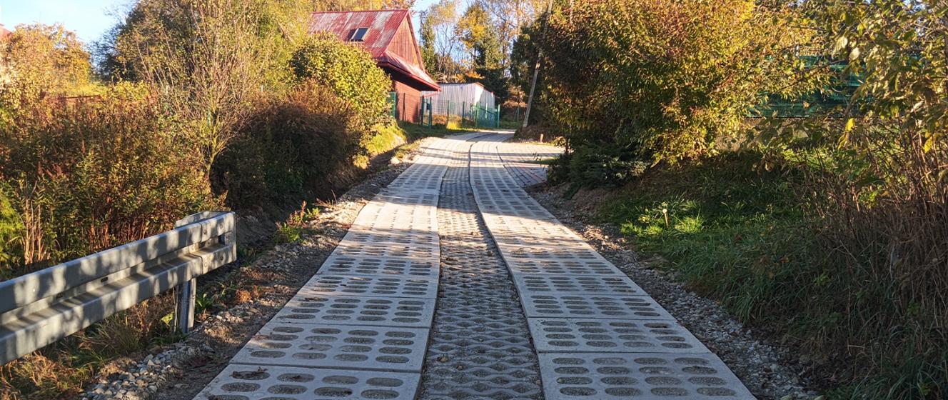 Modernizacja drogi gminnej w Rokicinach Podhalańskich zakończona
