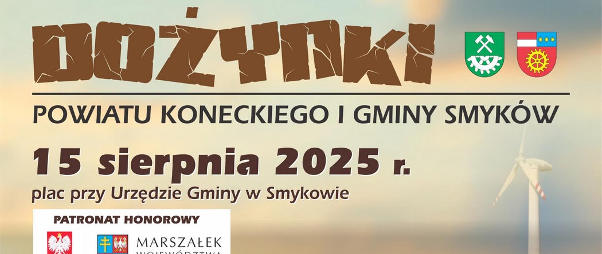 Dożynki Powiatu Koneckiego i Gminy Smyków