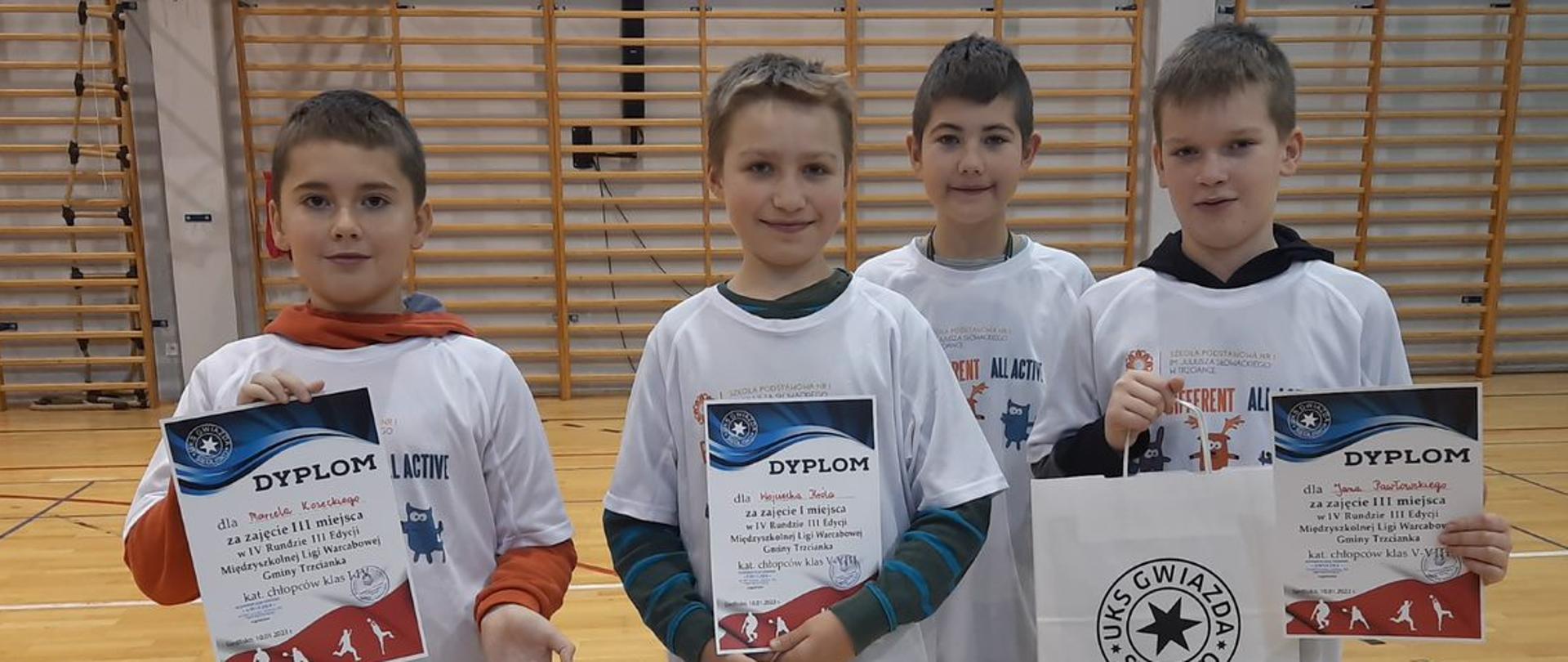 Czwarty turniej Ligi Warcabowej. 