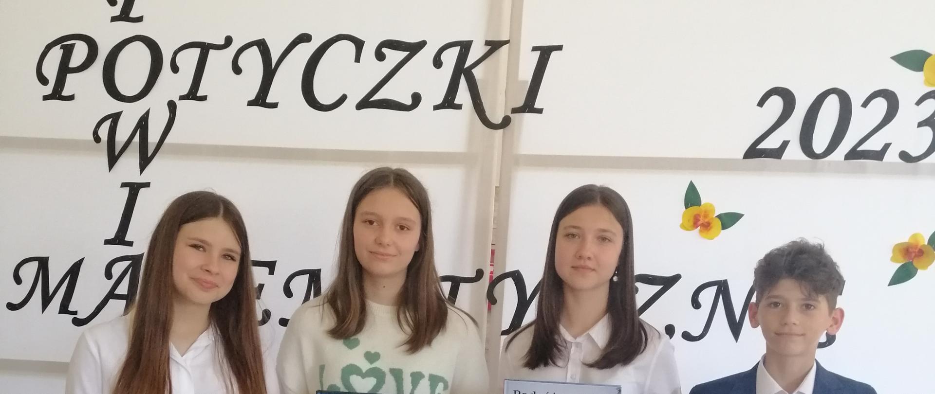 Reprezentanci naszej szkoły w konkursie