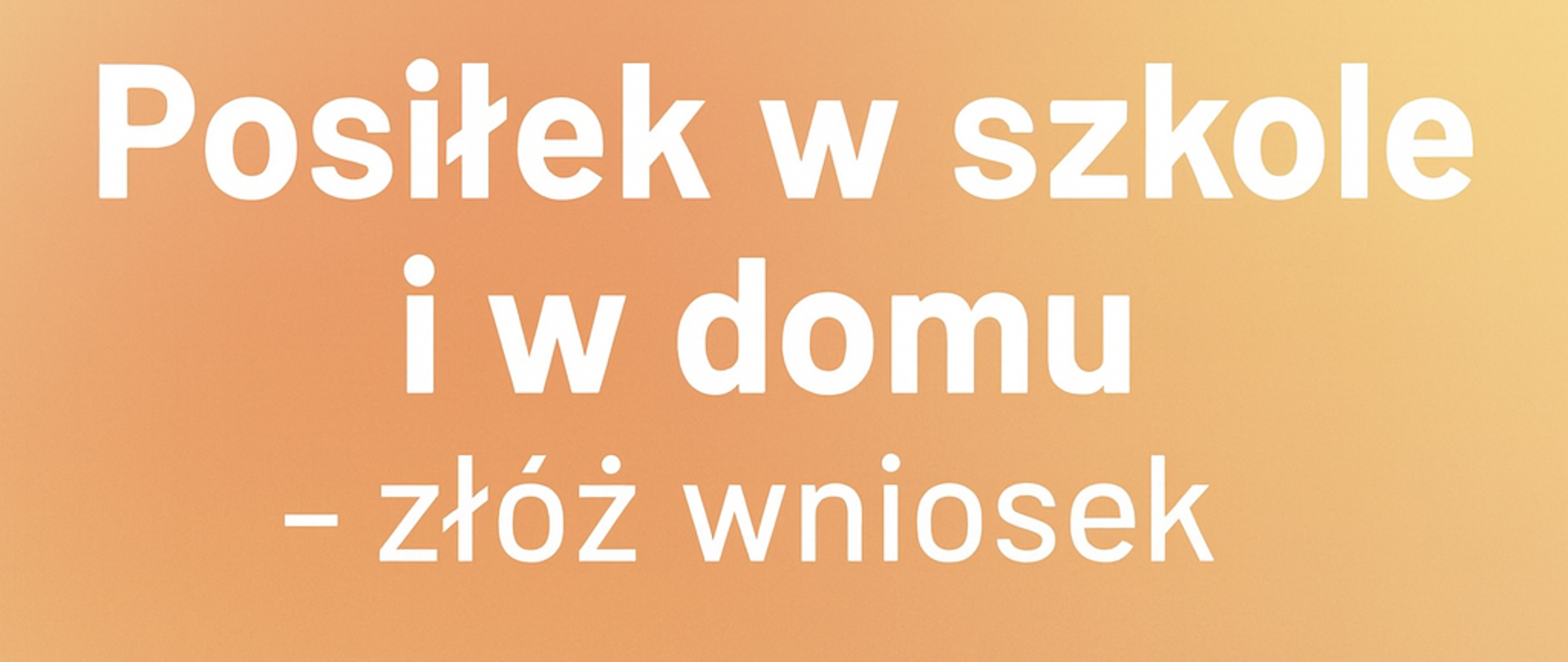 Dożywianie, posiłek