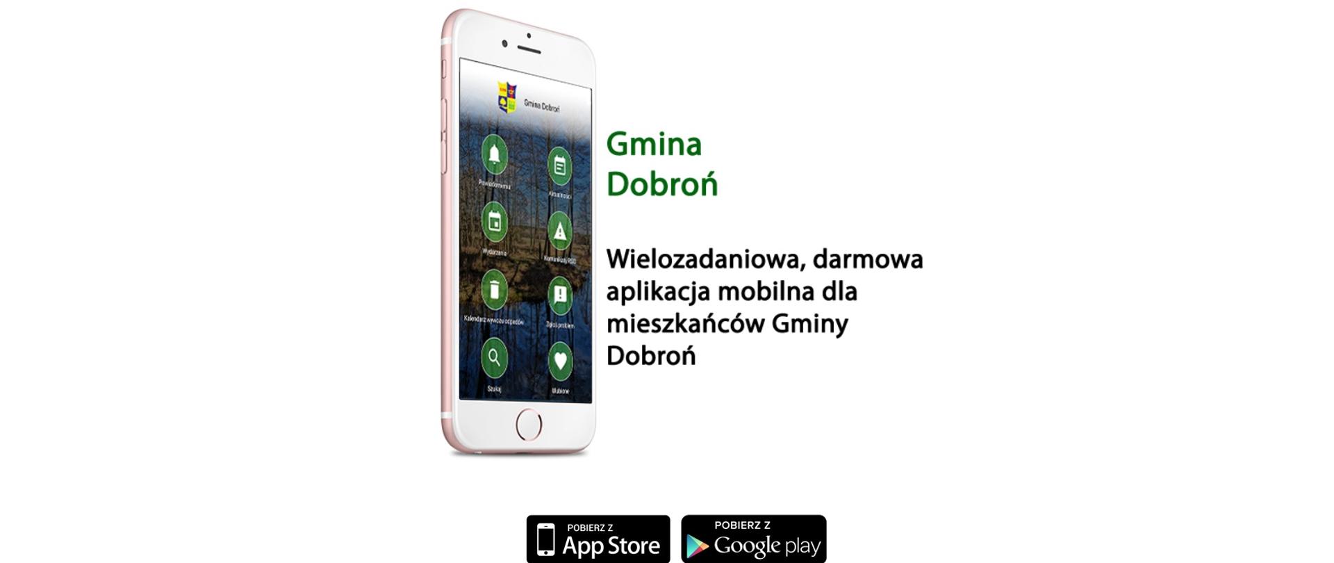 Telefon z aplikacją mobilną