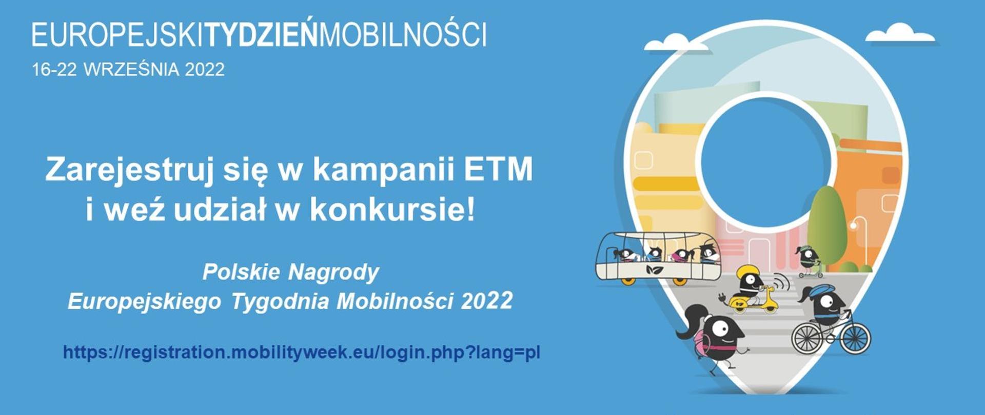Europejski Tydzień Mobilności - 16-22 września 2022