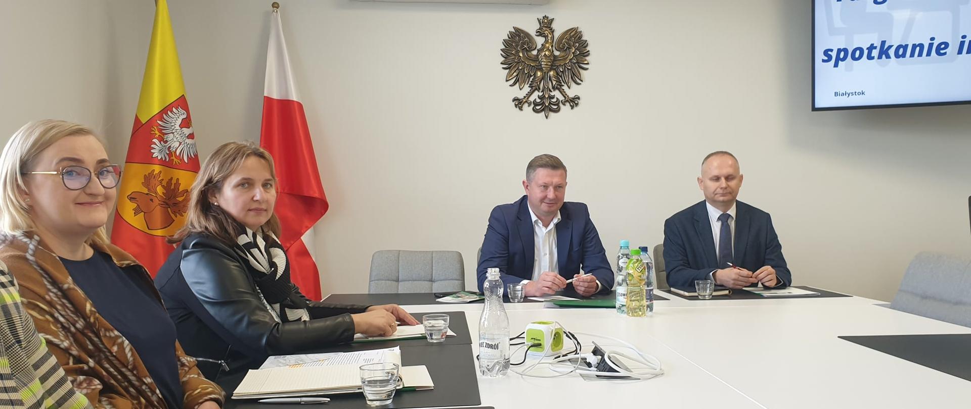 Szkoły branżowe - przełamać stereotypy - spotkanie w Starostwie Powiatowym w Białymstoku

