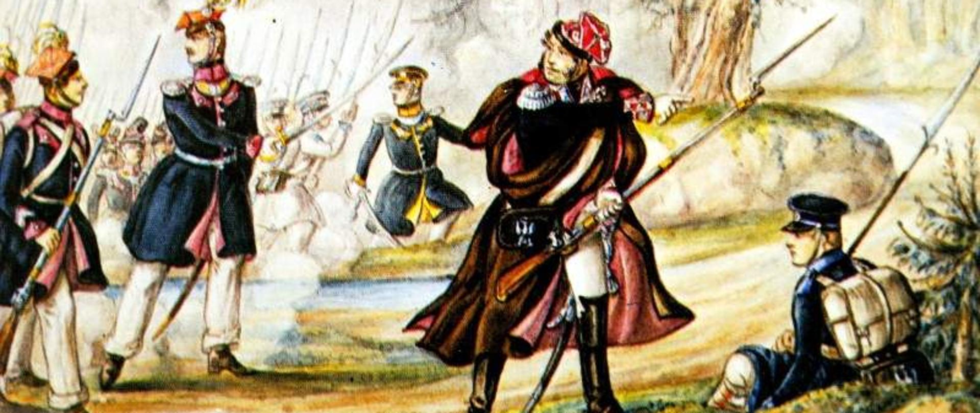 Juliusz hrabia Małachowski na obrazie