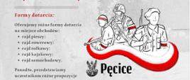 Rajd do Pęcic - plakat 