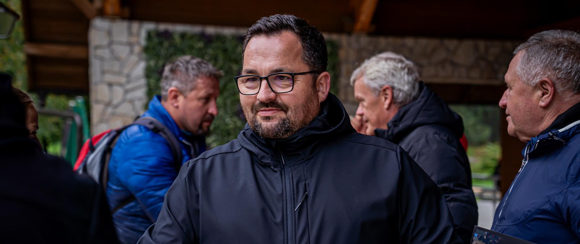 Starosta Powiatu Gorlickiego Mirosław Waląg