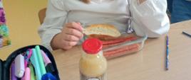 Eko śniadanie w ramach projektu kl. 1b