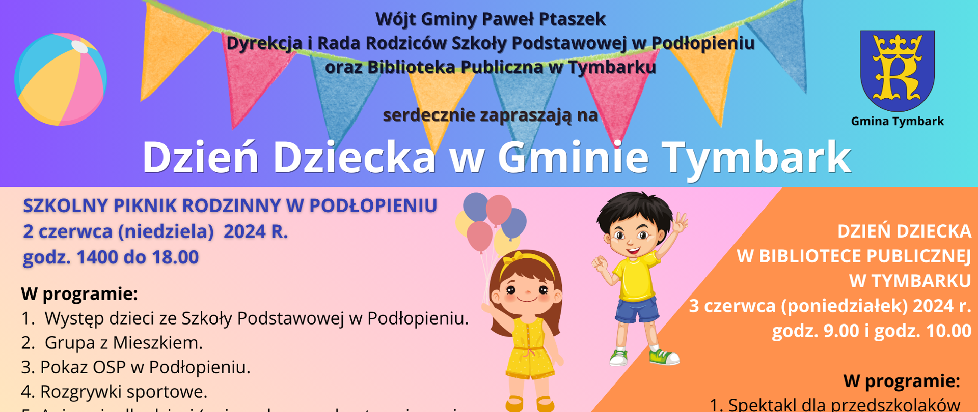 Dzień Dziecka w Tymbarku