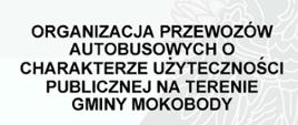 Plakat- dofinansowanie przewozów autobusowych 2024