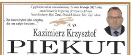 Klepsydra Ś. P. Kazimierz Krzysztof Piekut 
