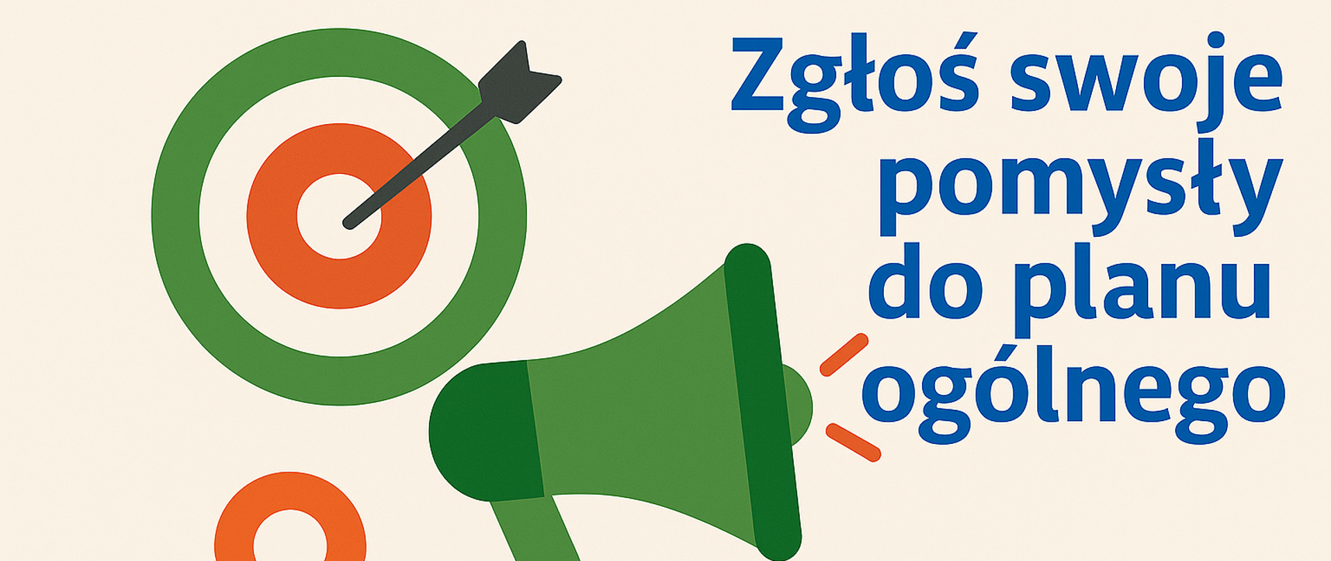 grafika dotycząca zgłoszeń swoje pomysły do planu ogólnego