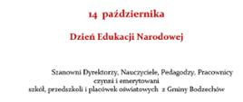 Życzenia na Dzień Nauczyciela