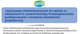 Zaproszenie na szkolenie 