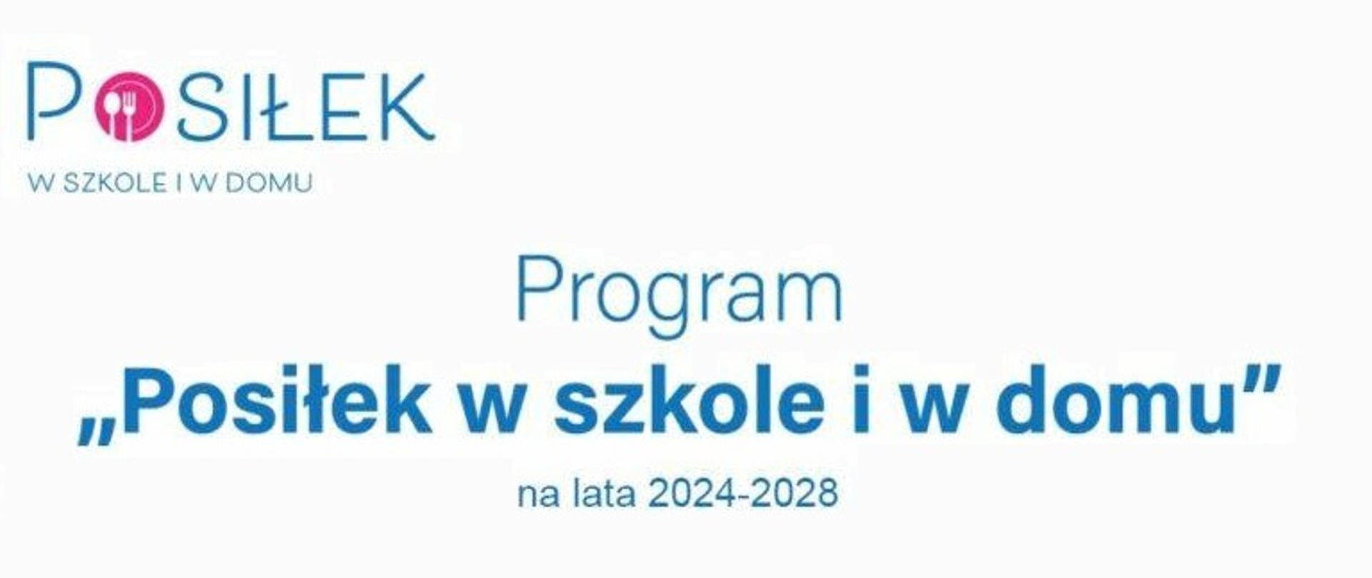 Posiłek w domu i w szkole 2024-2028
