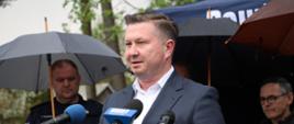 Głos zabiera starosta