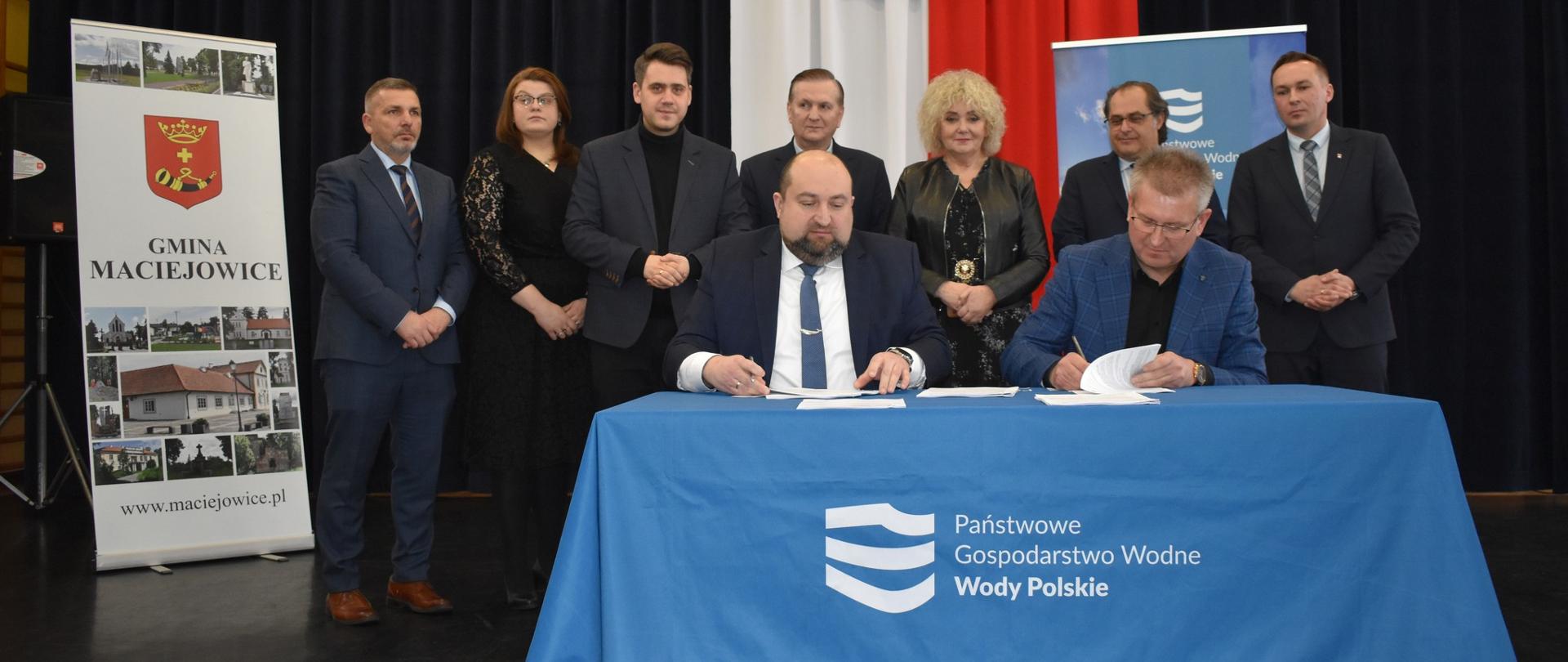 Podpisanie umowy - wały
