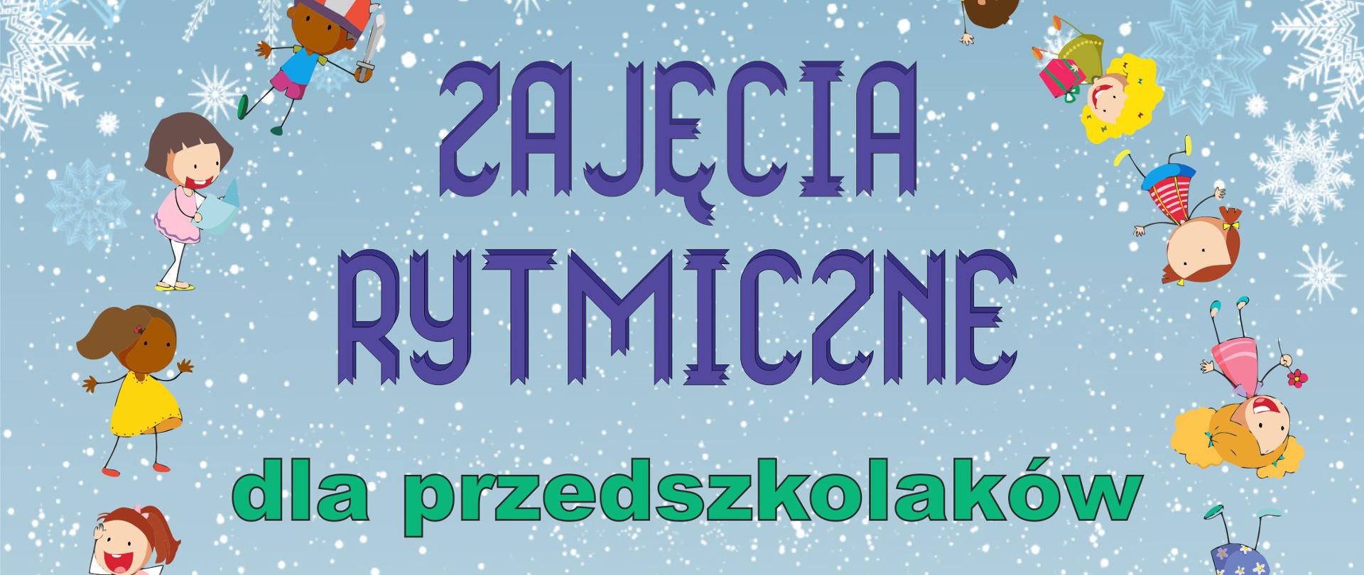 Na niebiesko - białym informacje organizacyjne o wydarzeniu
