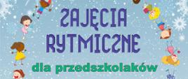 Na niebiesko - białym informacje organizacyjne o wydarzeniu