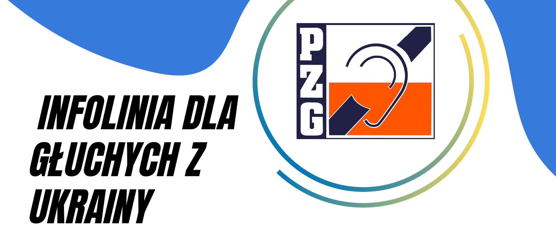 Zdjęcie zawiera informacje dotyczące infolinii dla głuchych z Ukrainy 