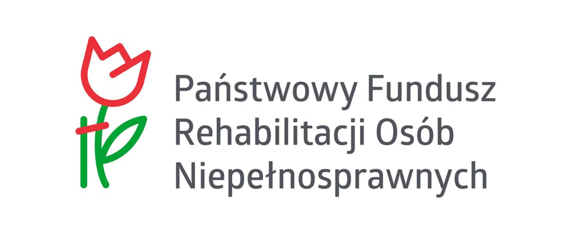 kolorowe logo Państwowy Fundusz Rehabilitacji Osób Niepełnosprawnych