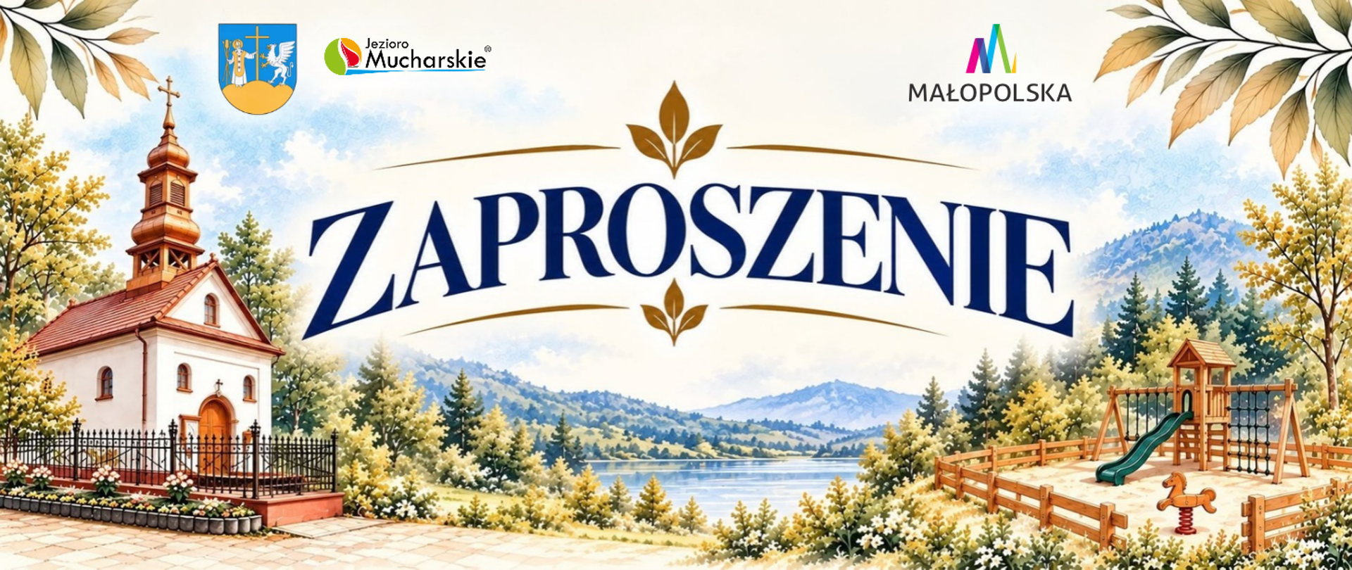 Zaproszenie na uroczystości w Kozińcu