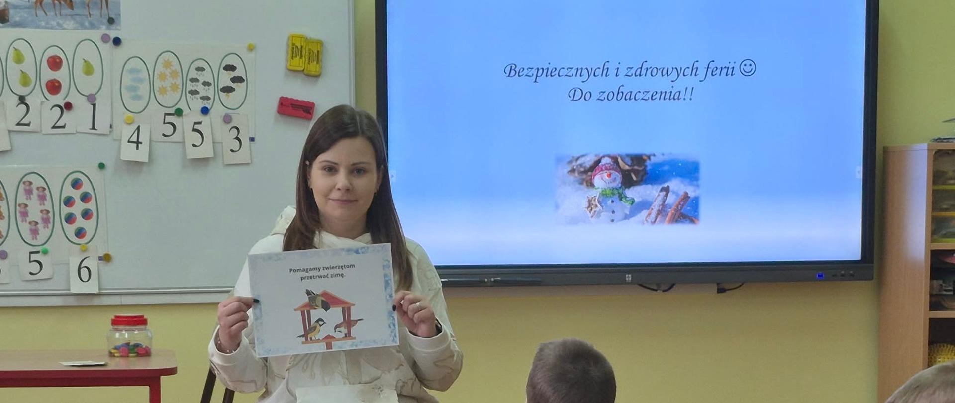 Prelekcja pedagoga specjalnego na temat "Bezpieczne i zdrowe ferie"
