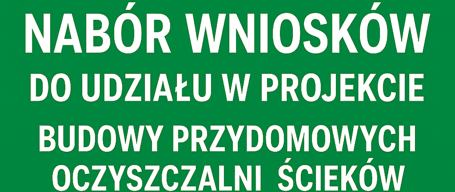 grafika dotycząca udziału w projekcie budowy przydomowych oczyszczalni ścieków