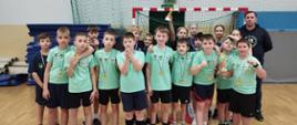 Halowe Mistrzostwa Powiatu Siedleckiego w Rugby Tag Szkół Podstawowych dziewcząt I chłopców z klas IV, V, VI