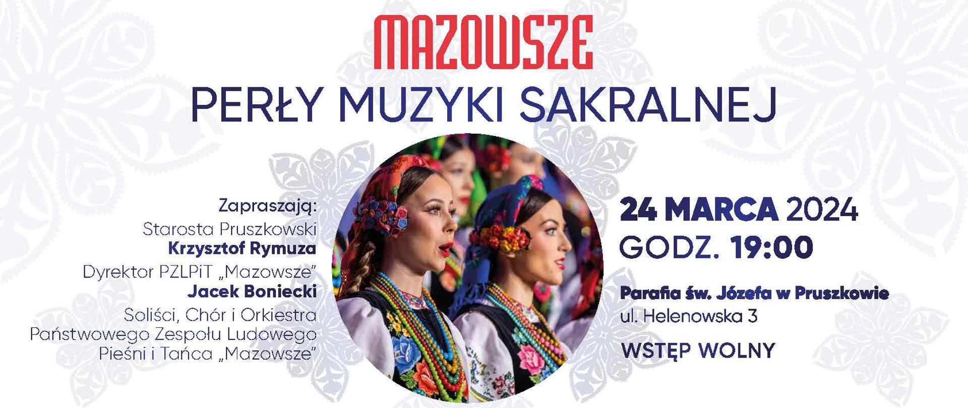 Wielkanocny koncert zespołu Mazowsze 