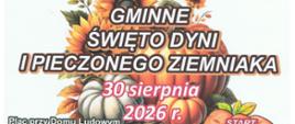 Gminne Święto Dyni i Pieczonego Ziemniaka w Bierówce 2026