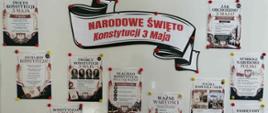 Dekoracja z okazji Święto Konstytucji 3 Maja
