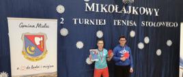 II Mikołajkowy Turniej Tenisa Stołowego