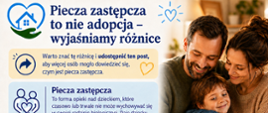 Piecza zastępcza to nie adopcja – wyjaśniamy różnice