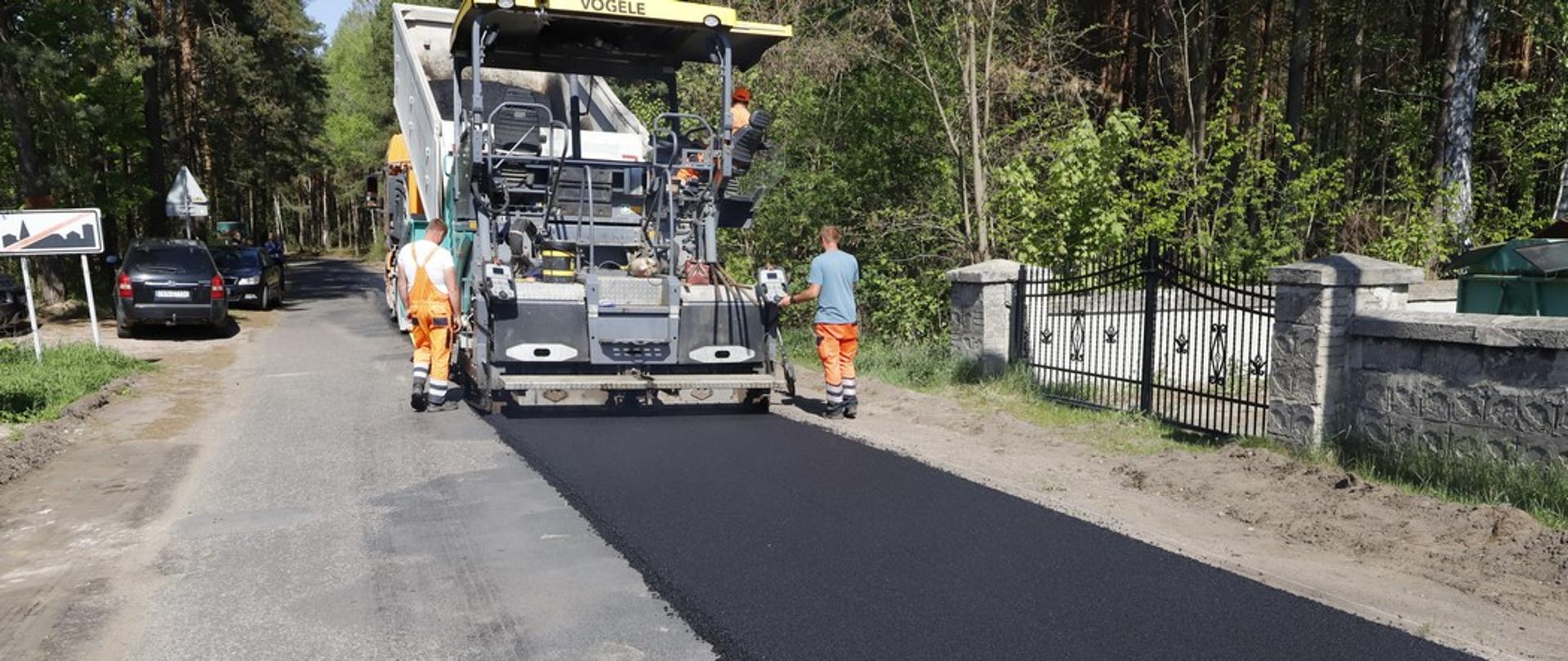 Remont drogi powiatowej Nr 0455 T na odcinku Końskie – Wąsosz – Czarna