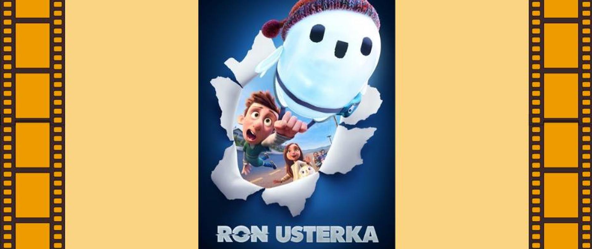 Kino plenerowe na zakończenie wakacji. Obrazek ducha i mężczyzny. Ron Usterka.