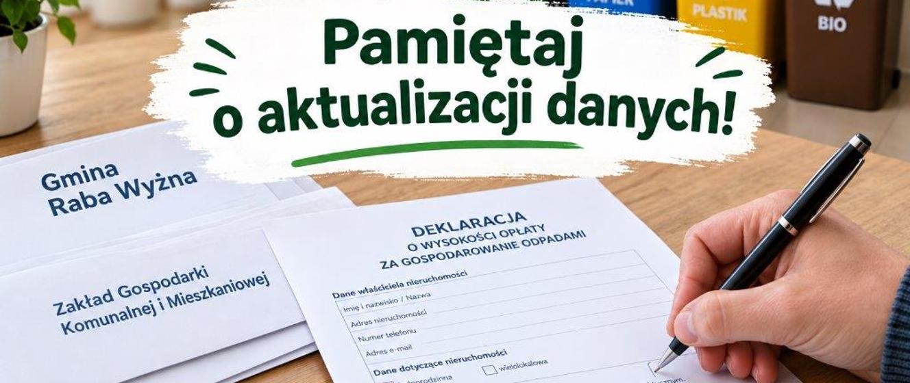 Weryfikacja deklaracji odpadowych w Gminie Raba Wyżna