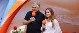 Roman Czejarek z Zuzanną Majeran
