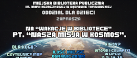 Plakat informujący o wydarzeniu