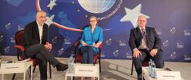 Starosta Hajnowski podczas panelu