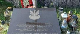 Widok mogiły