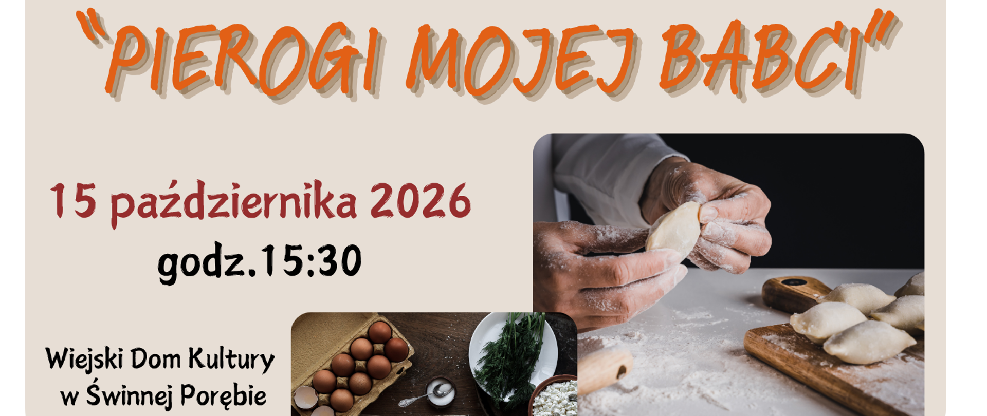 Warsztaty międzypokoleniowe „Pierogi mojej babci”